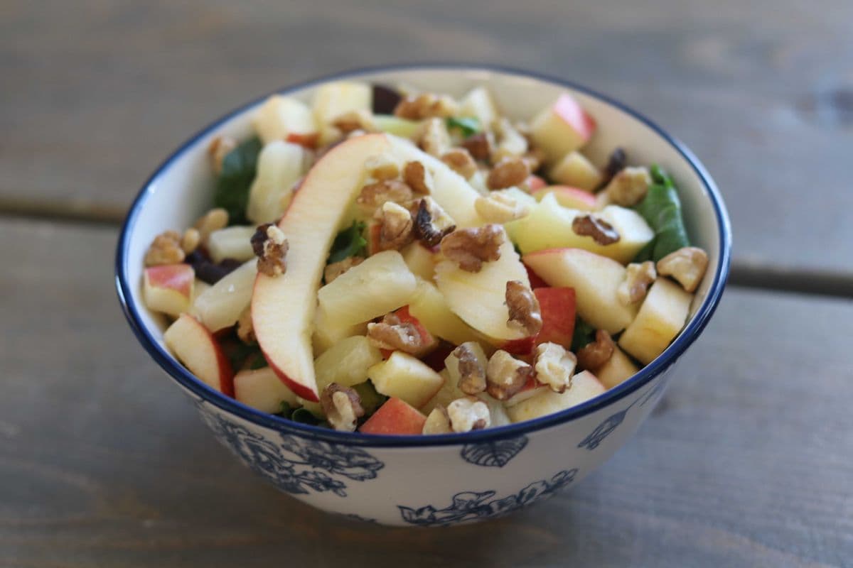 Pineapple Waldorf Salad