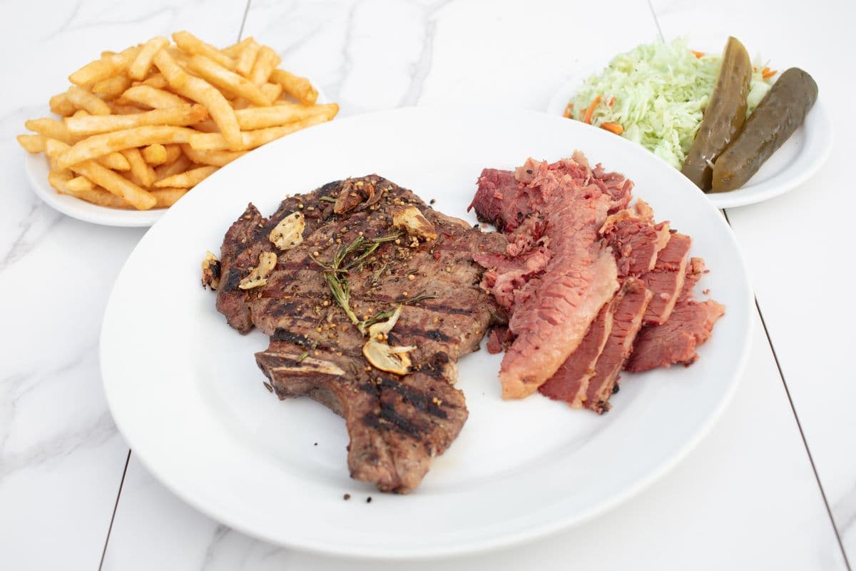 Repas entrecôte (14 oz) / Rib Steak Meal (12 oz)
