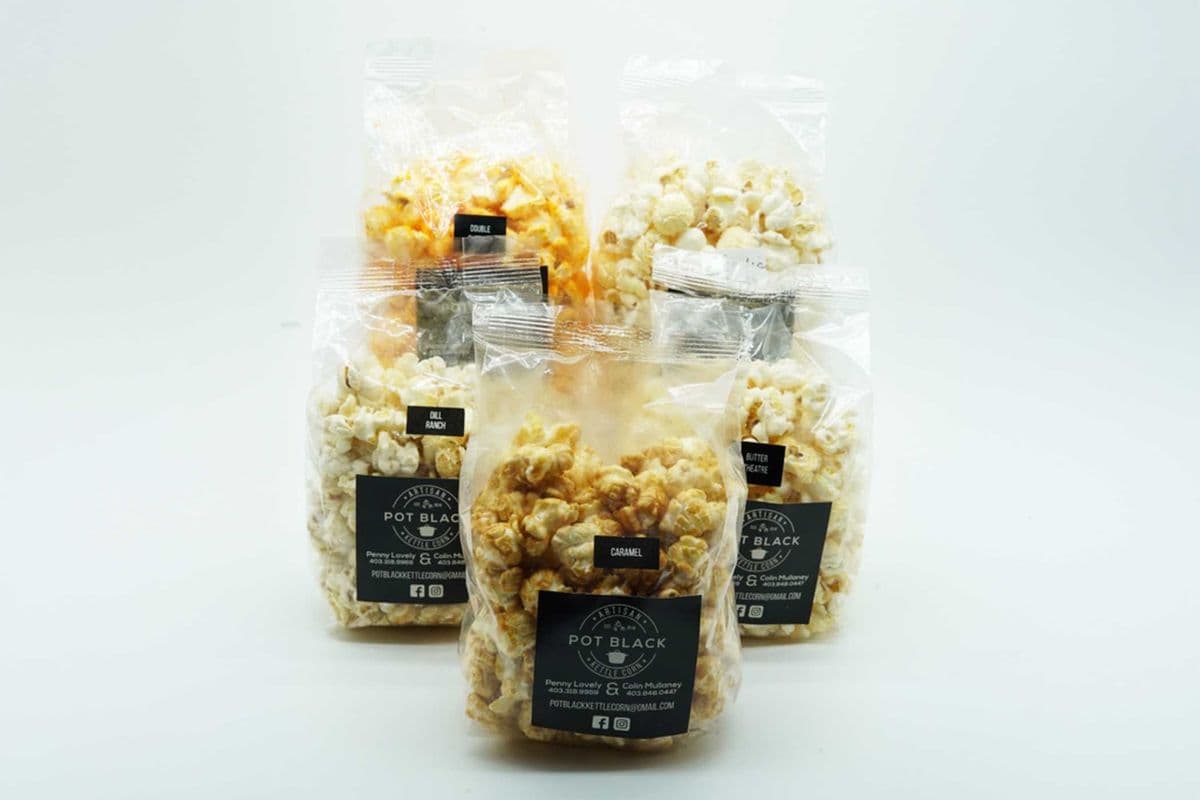 Pot Black Popcorn