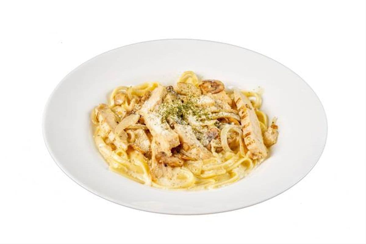 Chicken Mushroom Fettuccine