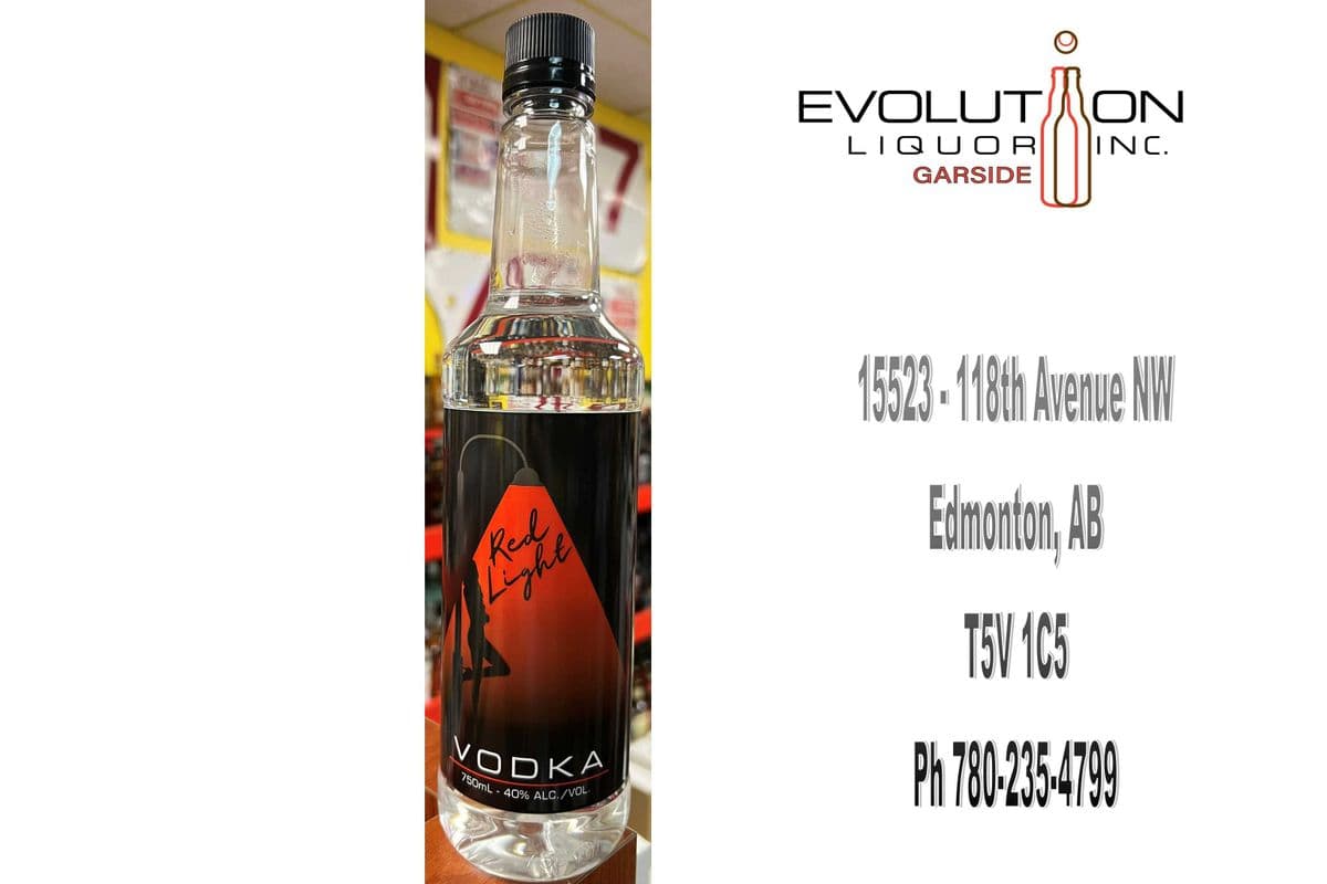 Red Light Vodka 0750P (1 x 750ml Plastic Bottle)