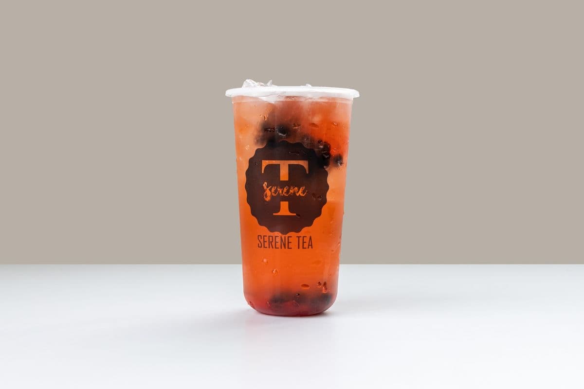 Peach-Strawberry Fruit Tea