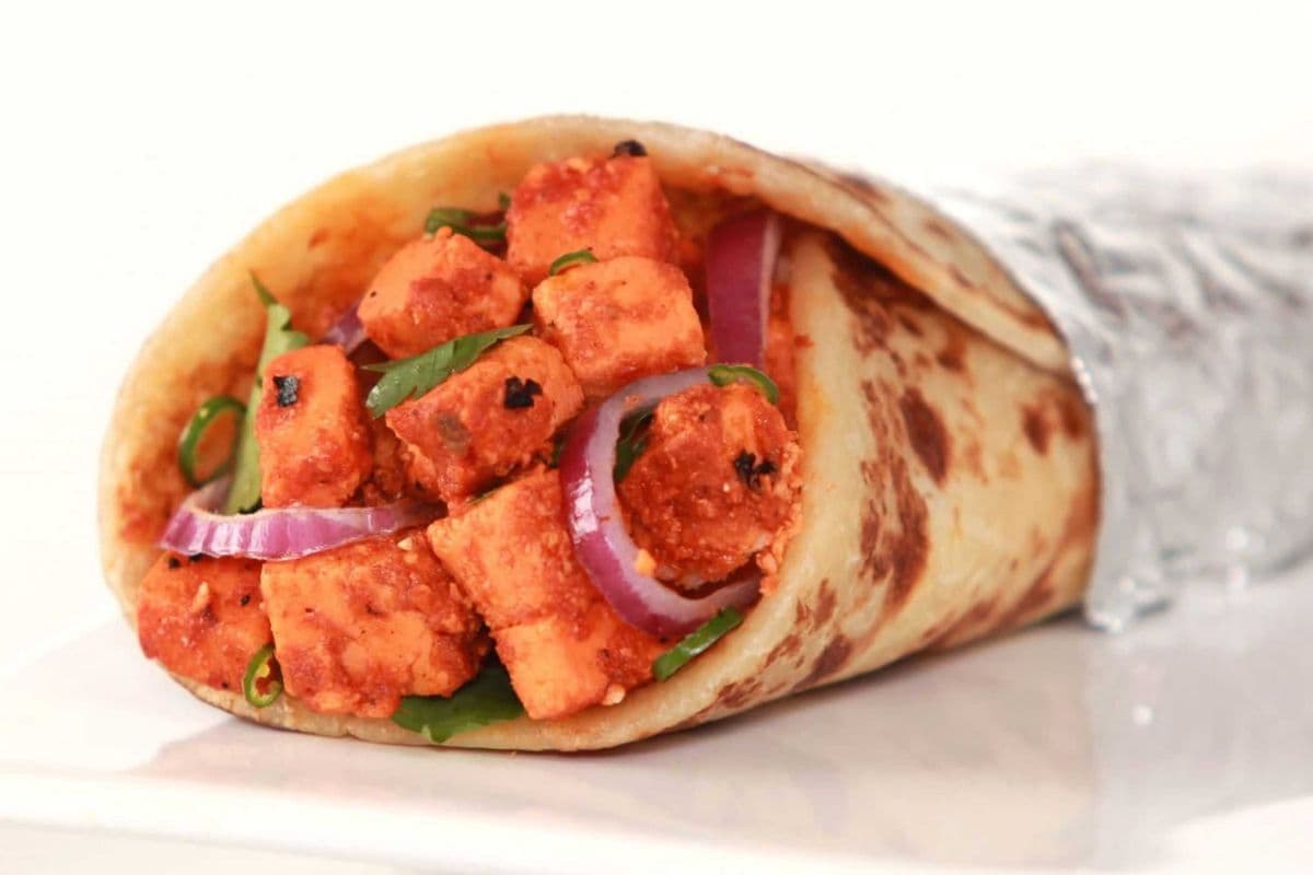 Paneer Tikka Wrap