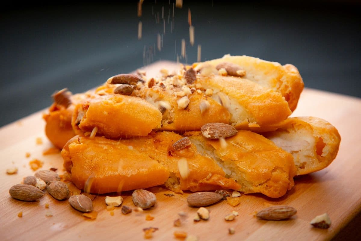 C7. Breaded Almond Chicken