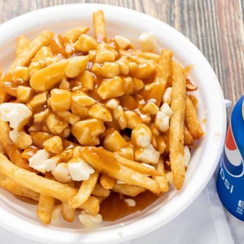 Poutine poulet popcorn / Poutine Poulet Popcorn