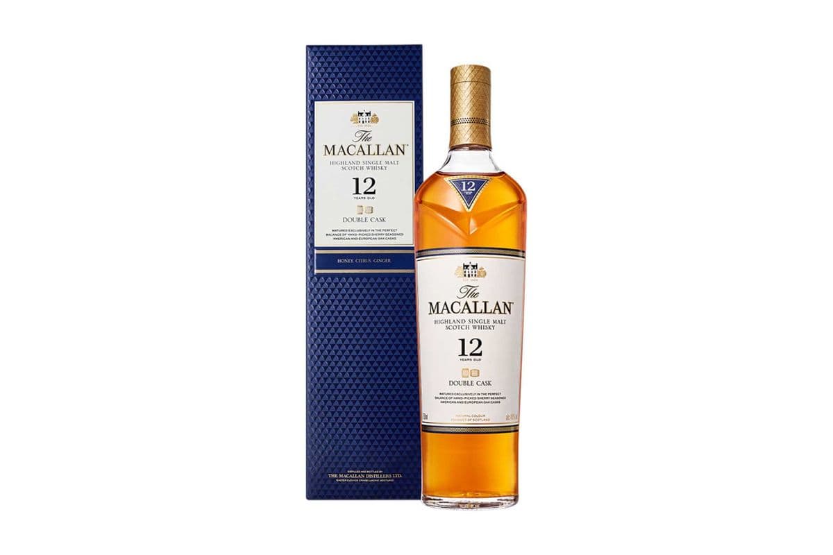 ★ The Macallan 12 Year Old Double Cask (750 ml) Highland Single Malt Scotch | SAVINGS EVERYDAY — THE GOLD STANDARD | (1 x 750ml)