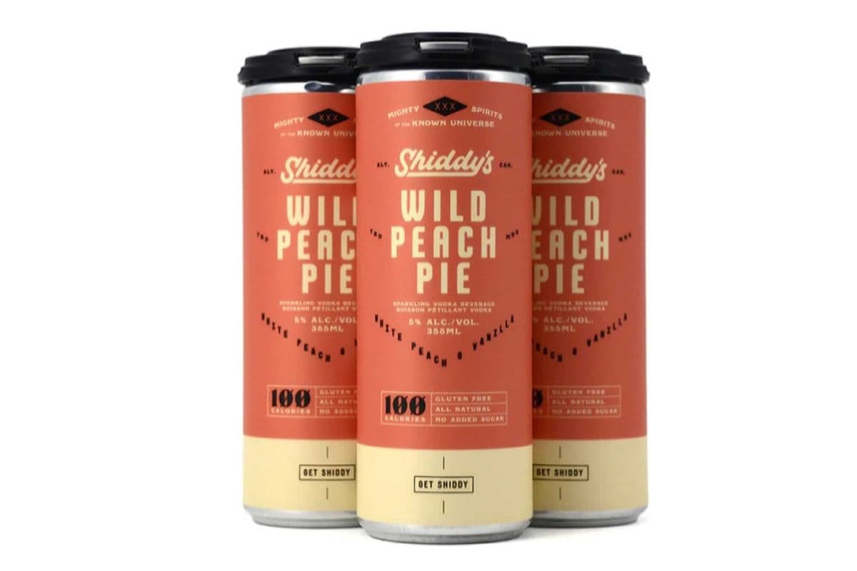 SHIDDY'S WILD PEACH PIE (1 x 4 PACK)