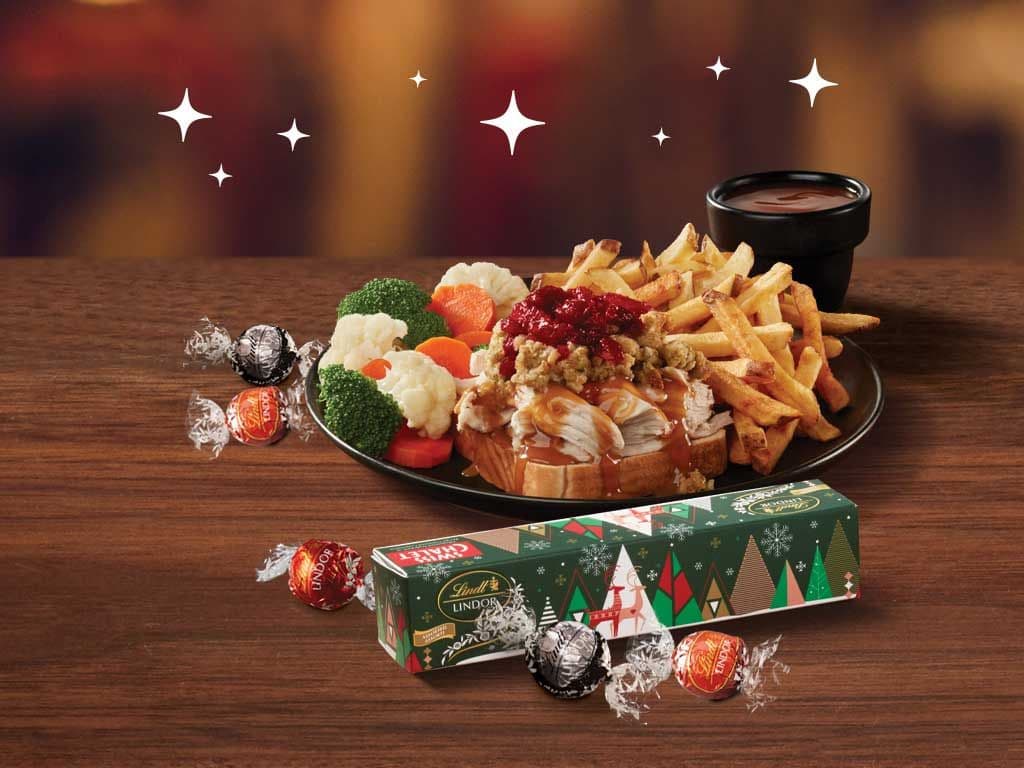 Festive Hot Chicken Sandwich