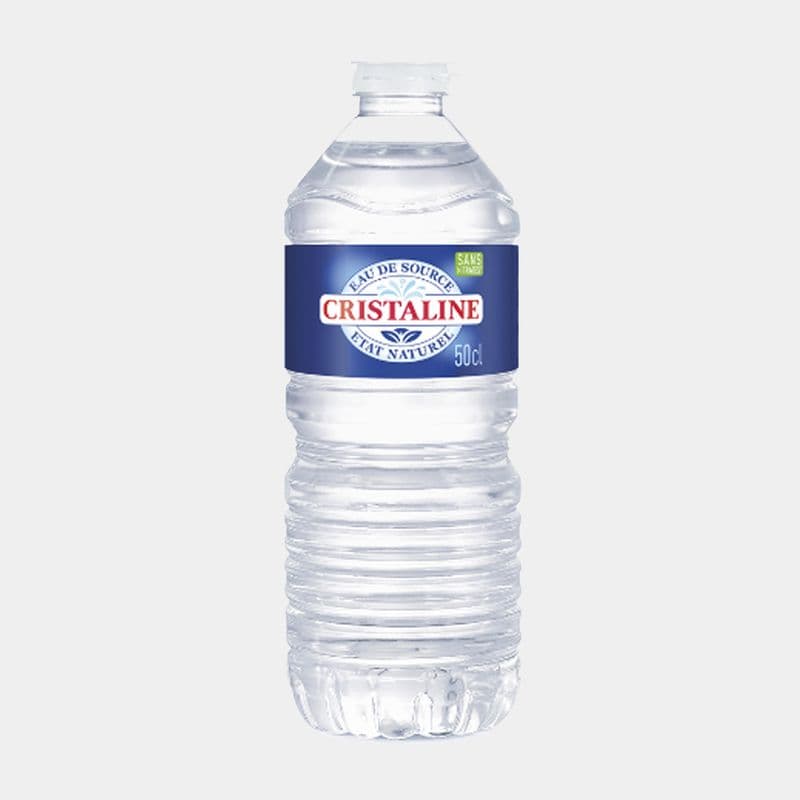 Bouteille d’eau Cristalline