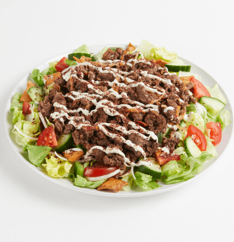 Beef On the Salad