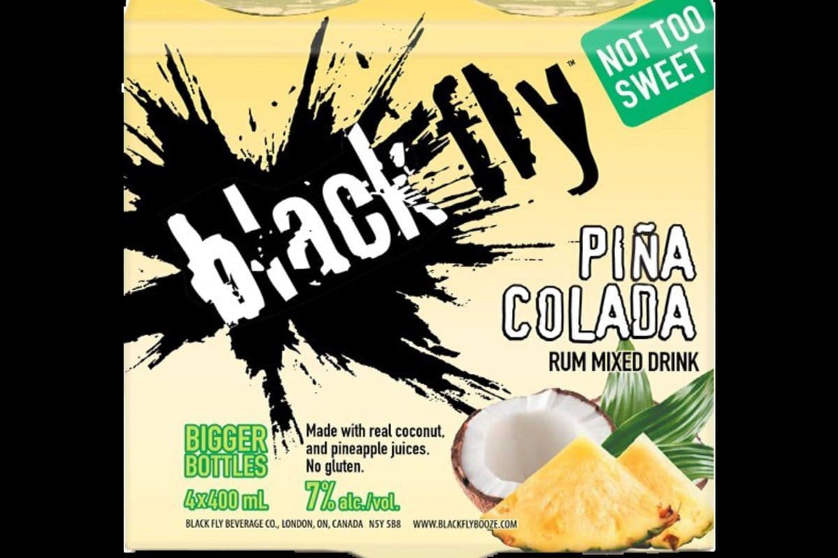 Black Fly Pina Colada (4 x 400ml)