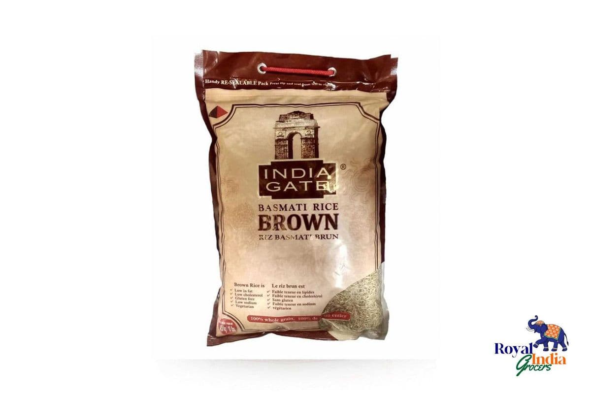India Gate Brown Basmati Rice (10 lb)