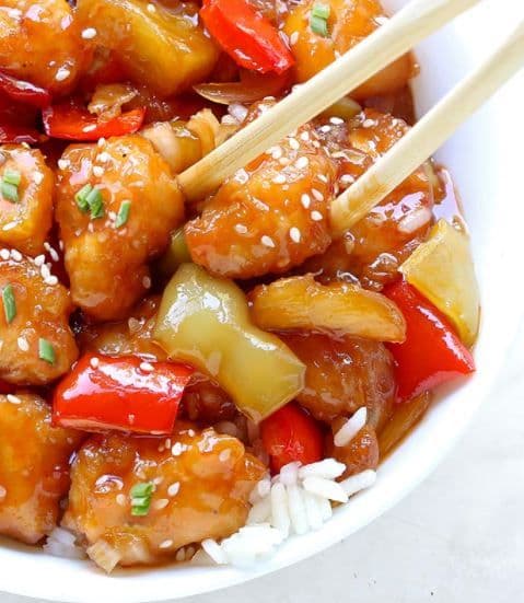 High End Sweet ‘n Sour Chicken