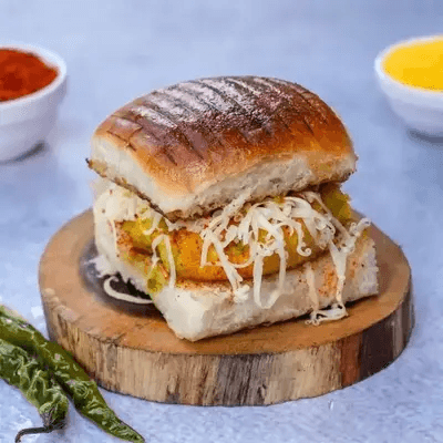 Bombay Grilled Cheese Vada Pav (2 Pcs)