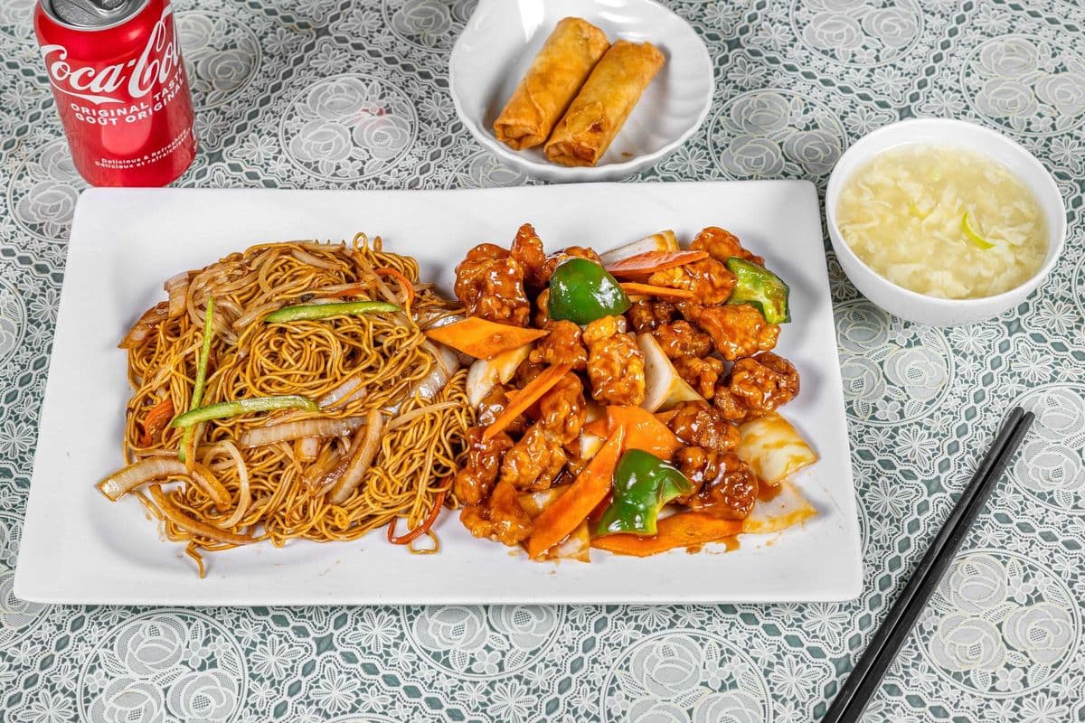 Honey Garlic Chicken Chicken Combo