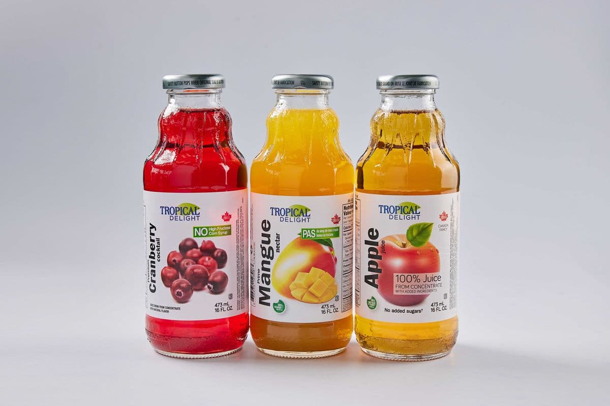 Cranberry Juice Bottle