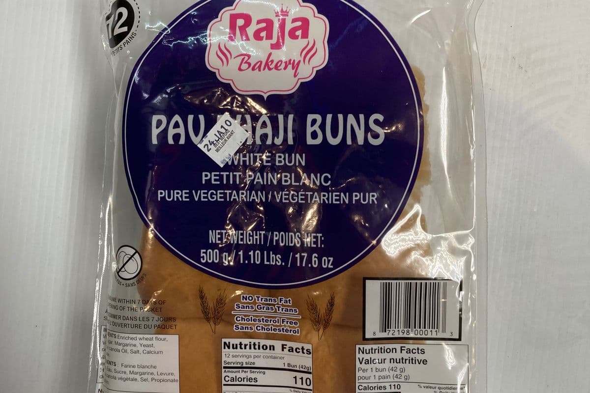 Raja Bakery Pav Bhaji Bun
