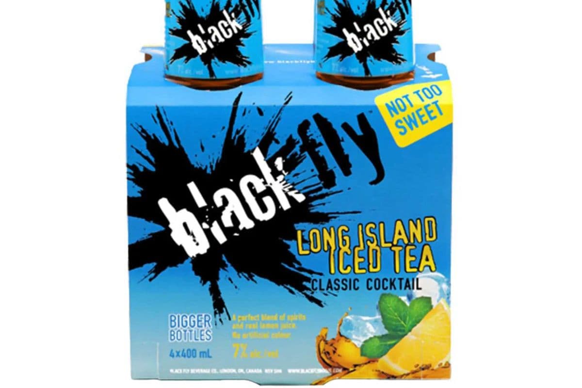 BLACK FLY LONG ISLAND ICED TEA 4 BTLS. (4 X 400ml) (1 x 400ml)