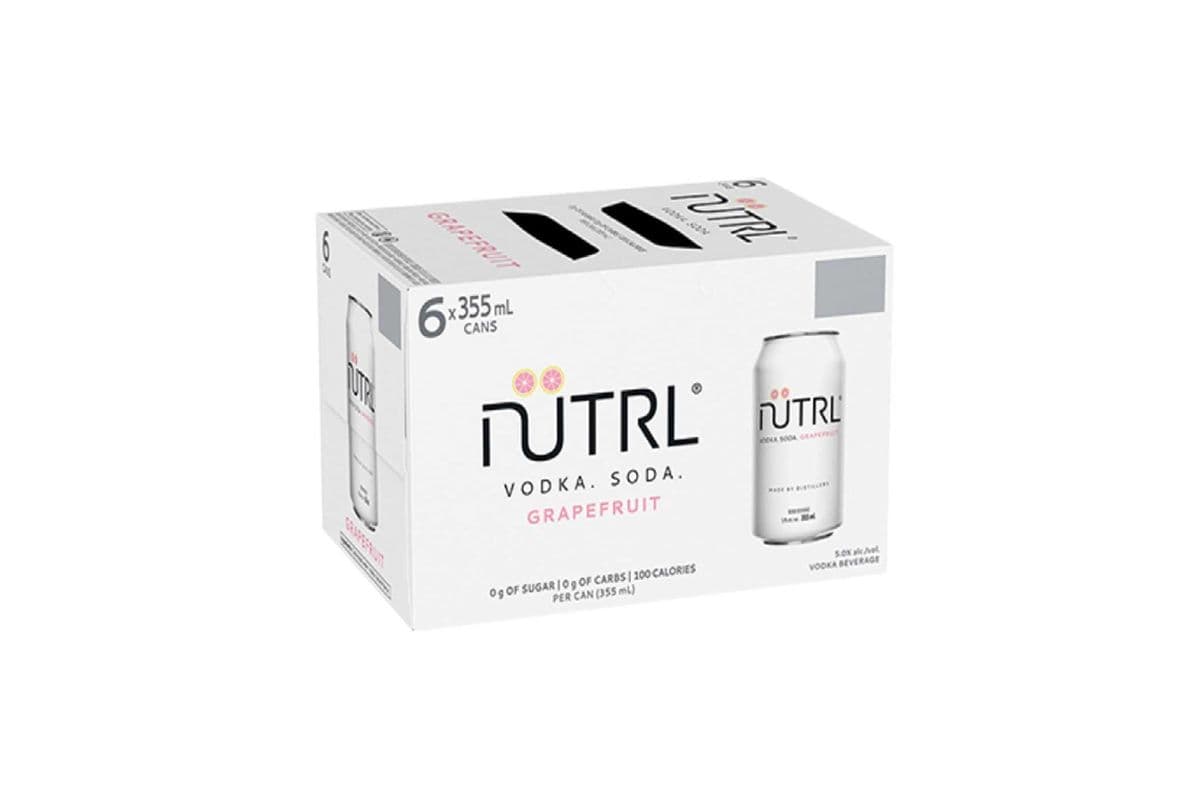 113833. NUTRL VODKA SODA GRAPEFRUIT (6 x 355ML (CANS))