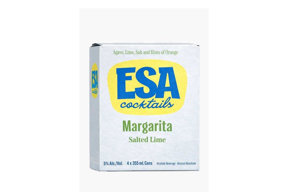 Esa Cocktail Salted Lime Margarita (4 x 355 ml)