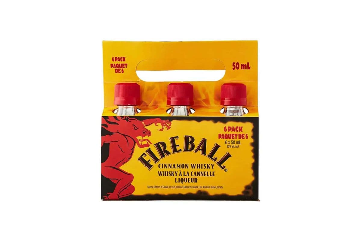 Fireball Cinnamon Whiskey (6 x 50ml)