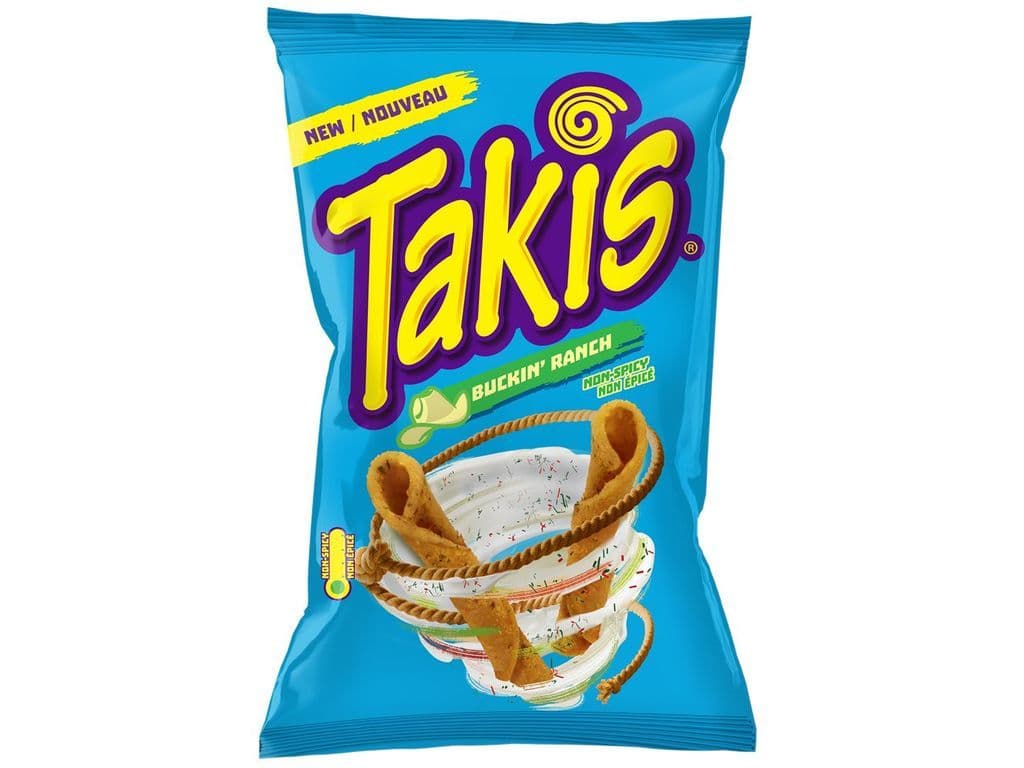Takis Buckin Ranch Non-Spicy Rolled Tortilla Chips 260g