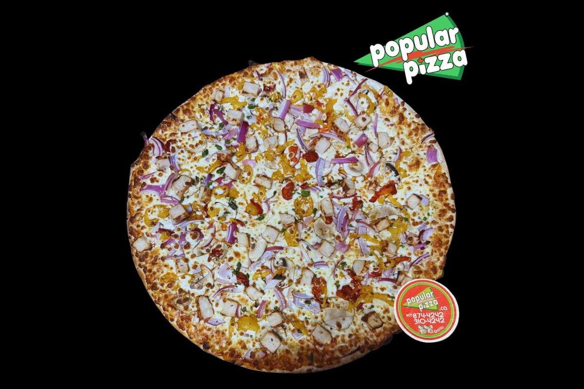 Grilled Chicken Pizza