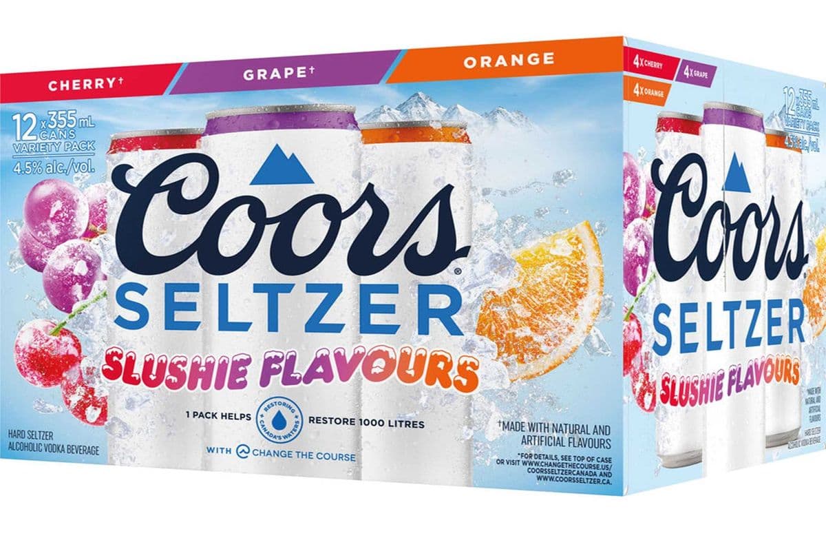 Coors Seltzer Slushie Pack 12 CANS (12 x 355 ML)