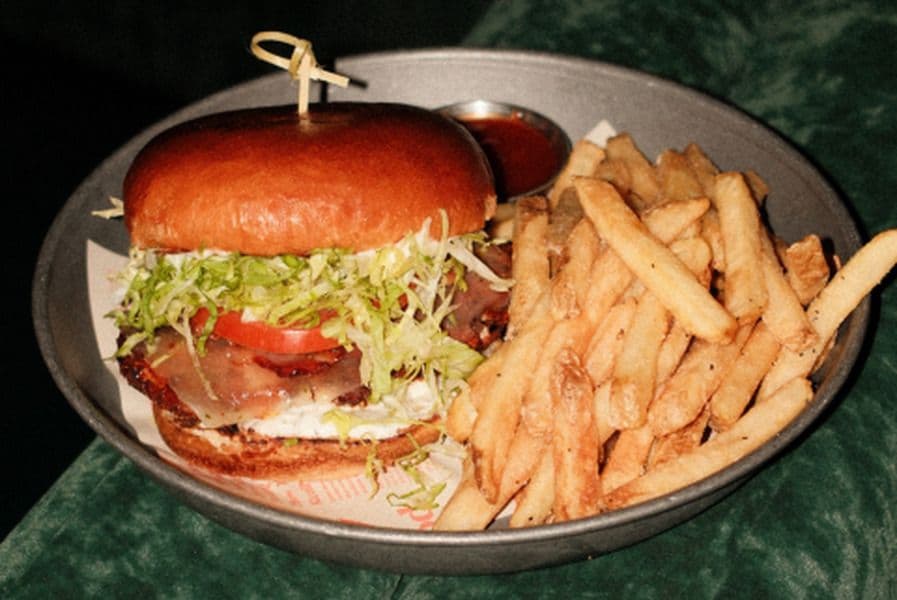 Cajun Chicken Burger