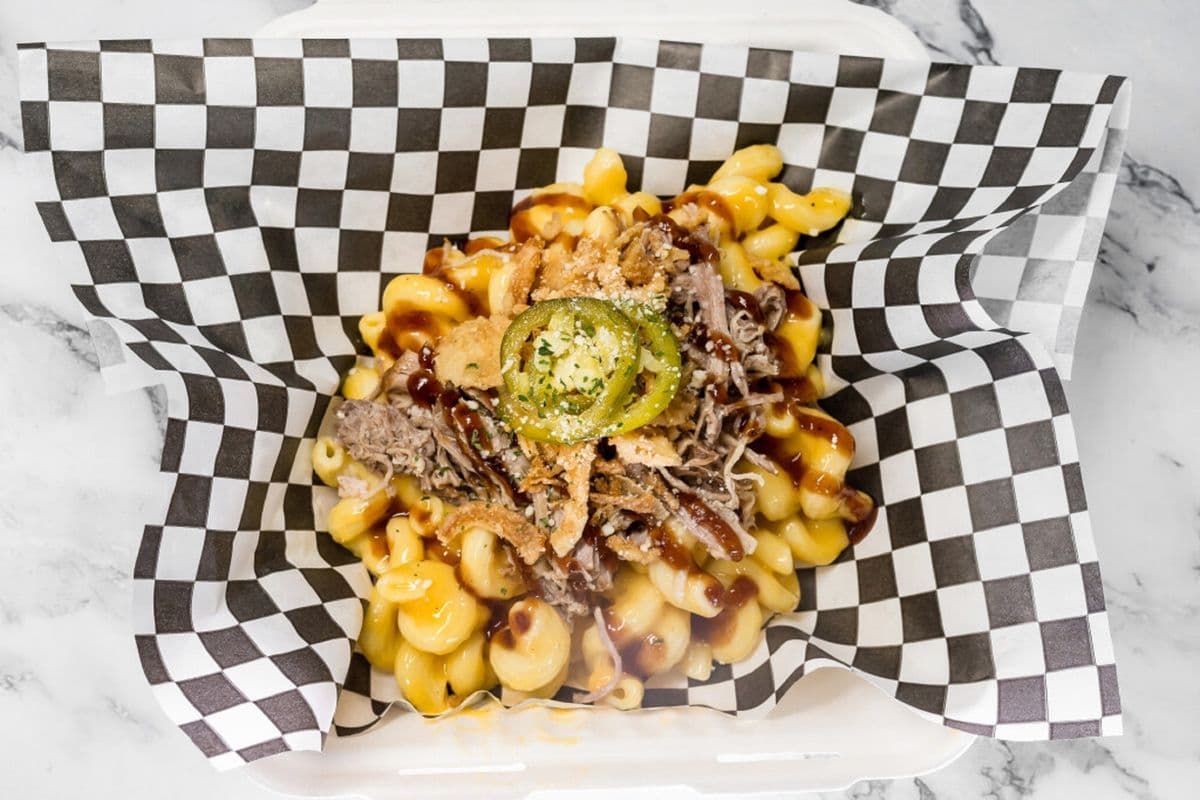 Pulled Pork Mac N' Cheese