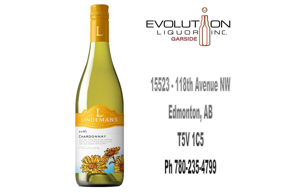 Lindeman's Bin 65 Chardonnay 0750G (1 x 750ml Glass Bottle)