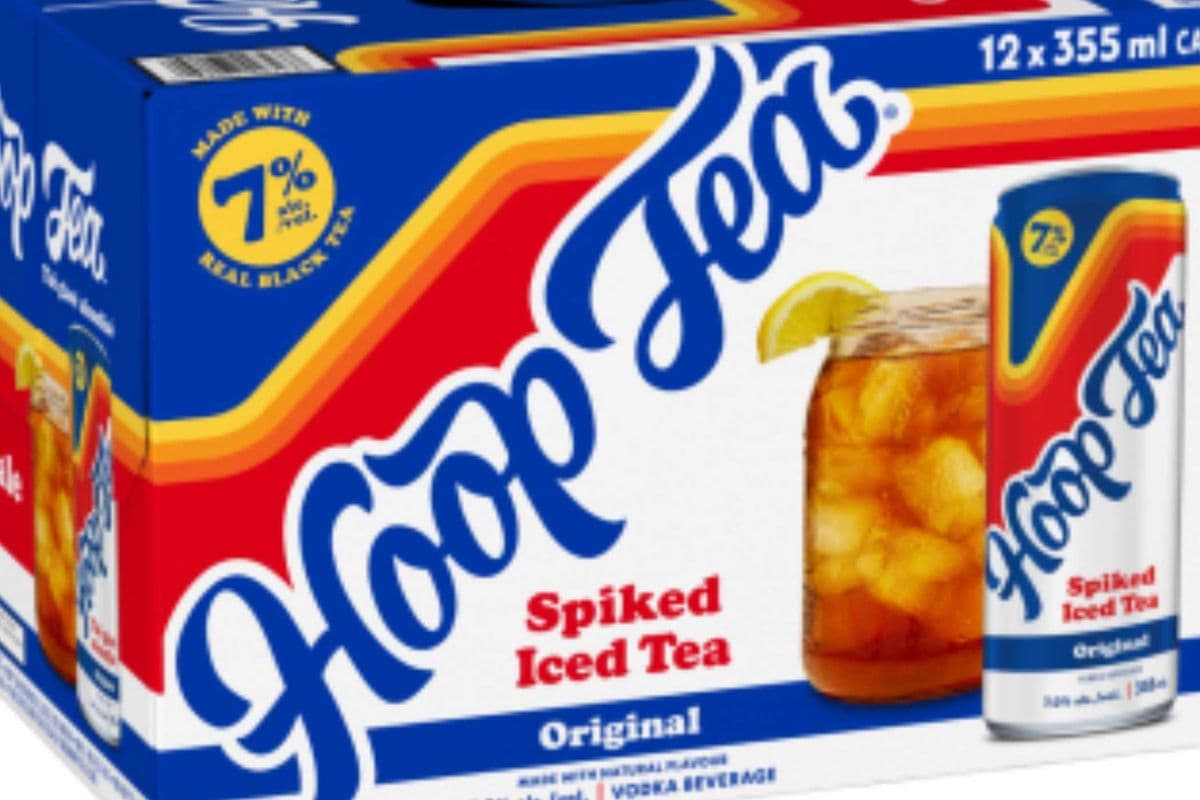 Hoop Spiked Iced Tea 12 Pack (1 x 355ml)