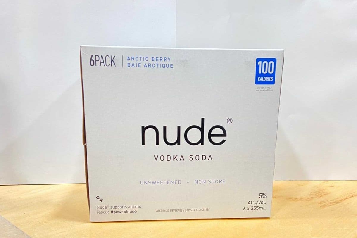 NUDE VODKA SODA ARCTIC BERRY 6 CAN (1 x 6X355 ML)