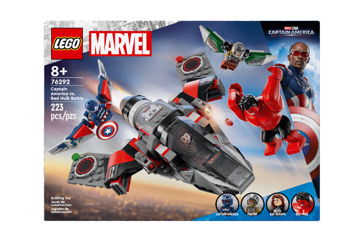 LEGO Captain America vs. Red Hulk Battle (76292)