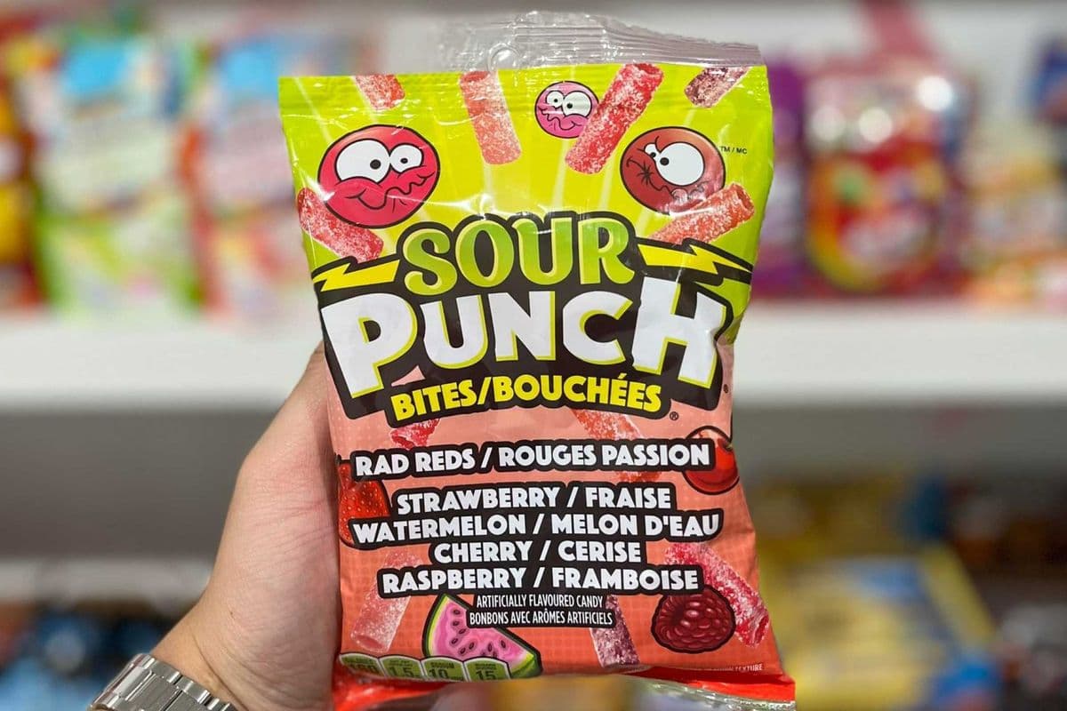 Sour Punch Bites Rad Reds - 142g (142g)