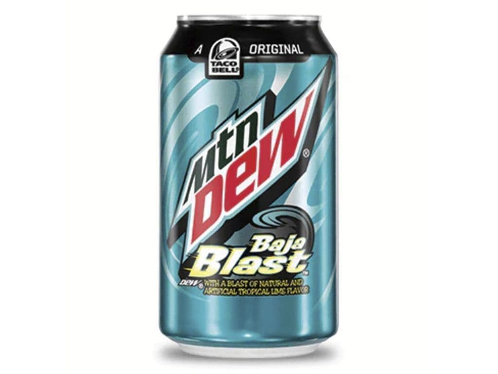 Mountain Dew Baja Blast 355ml Soda