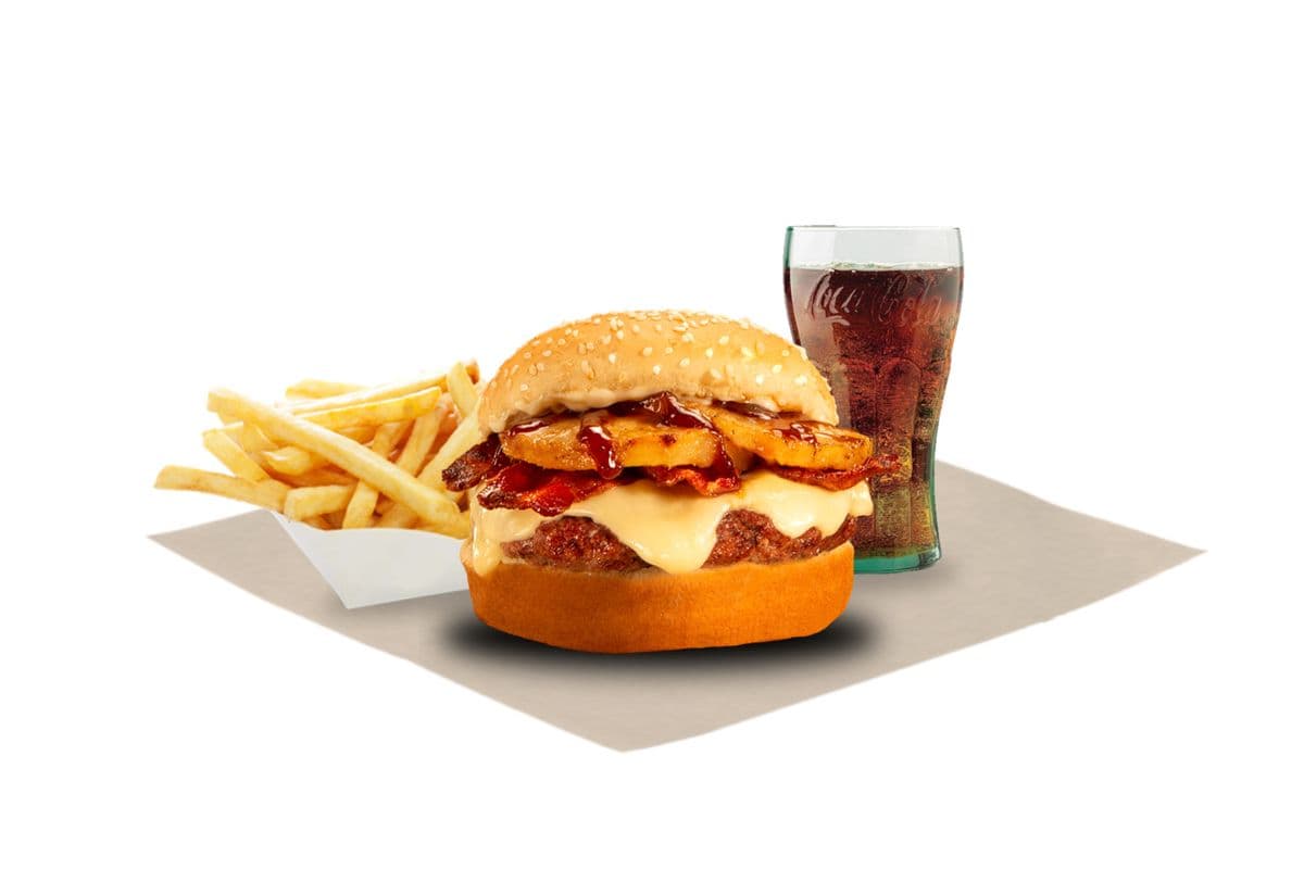 HAWAIIAN CHEESEBURGER MEAL