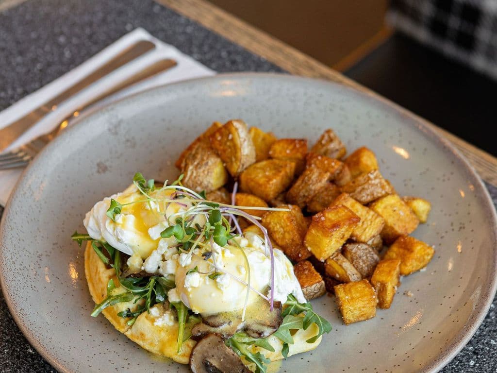Truffle & Goat Cheese Benny