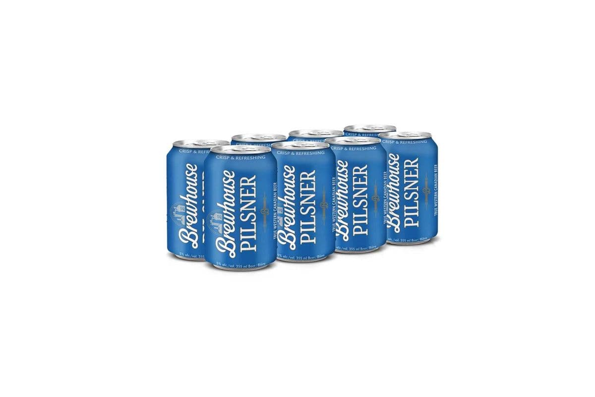 829707. BREWHOUSE PILSNER (8 x 355ML (CANS))