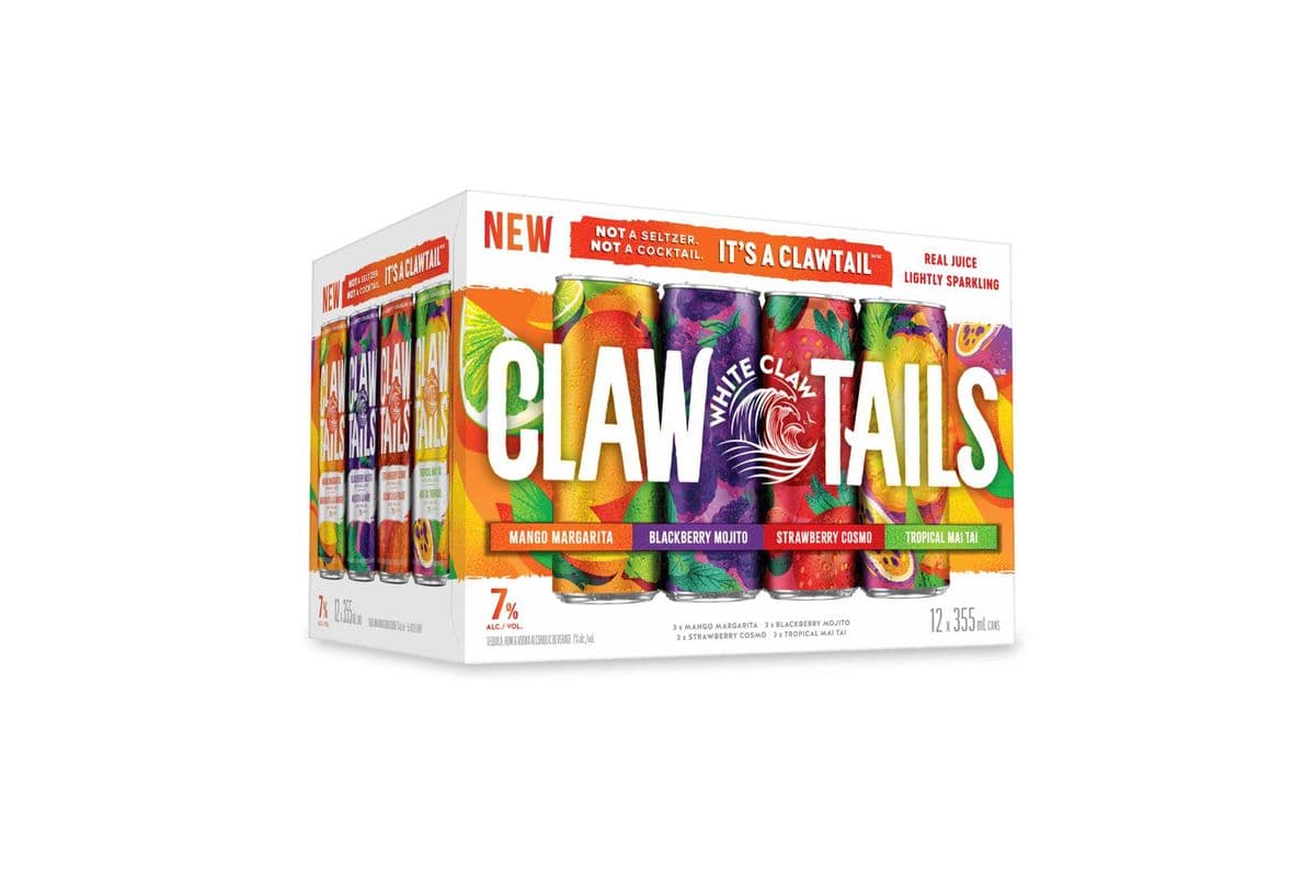 White Claw Clawtails Variety Pack (12 Cans) (1 x 12x355ML)