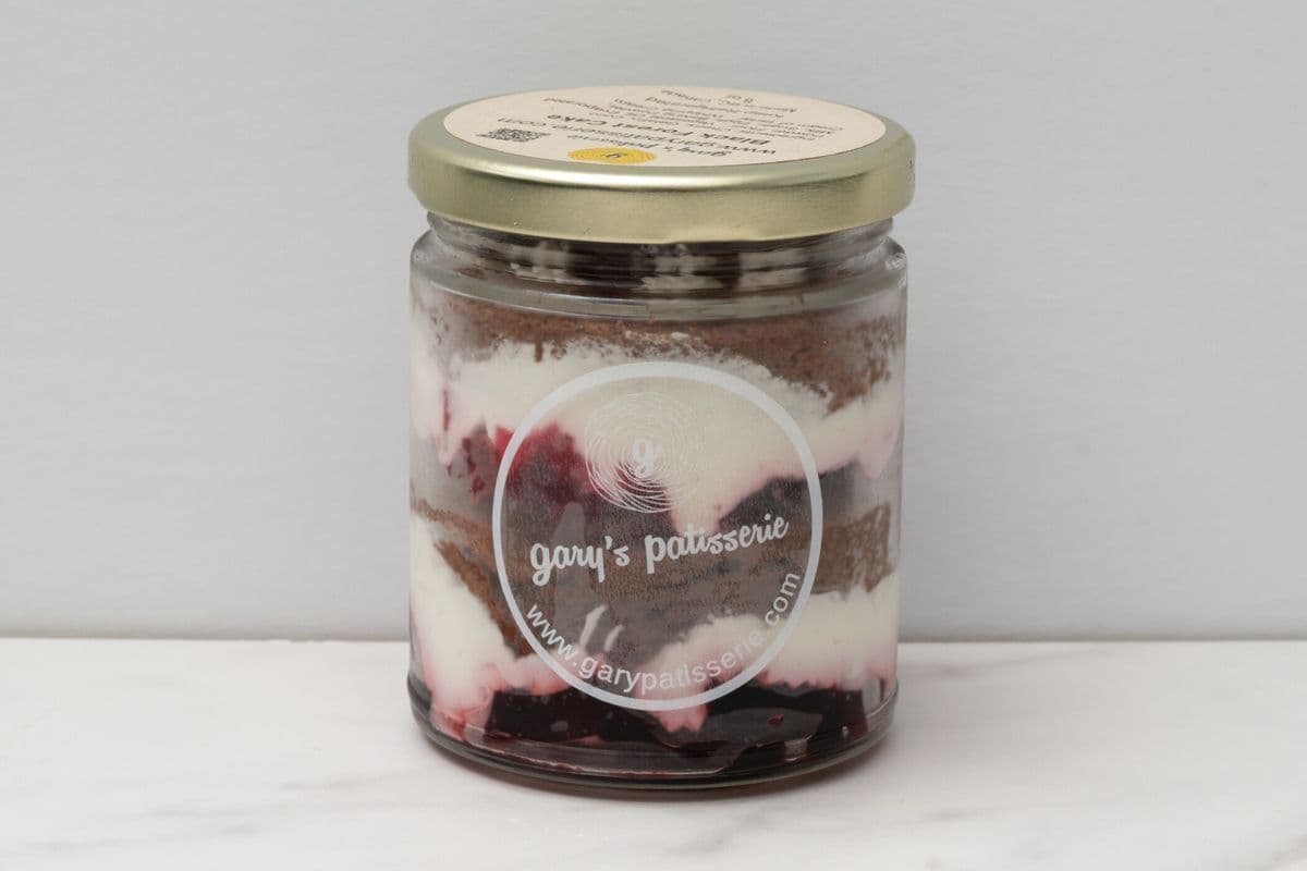 Black Forest Cake in the Jar