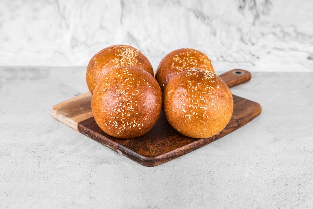 Brioche Burger Buns (4 pcs)