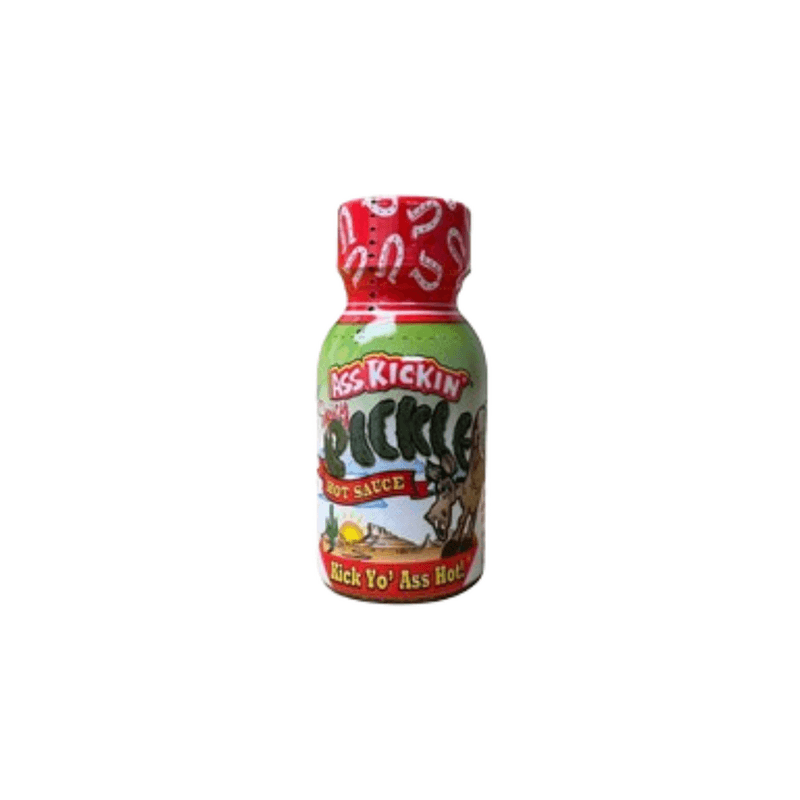 Spicy Pickle Ass Kickin' Mini Bottle Hot Sauce - USA (0.75oz)
