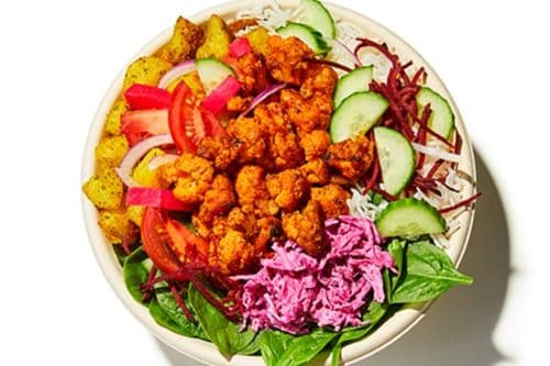 Roasted Harissa Cauliflower Bowl