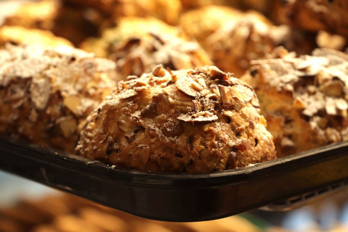 White Chocolate Almond Scone