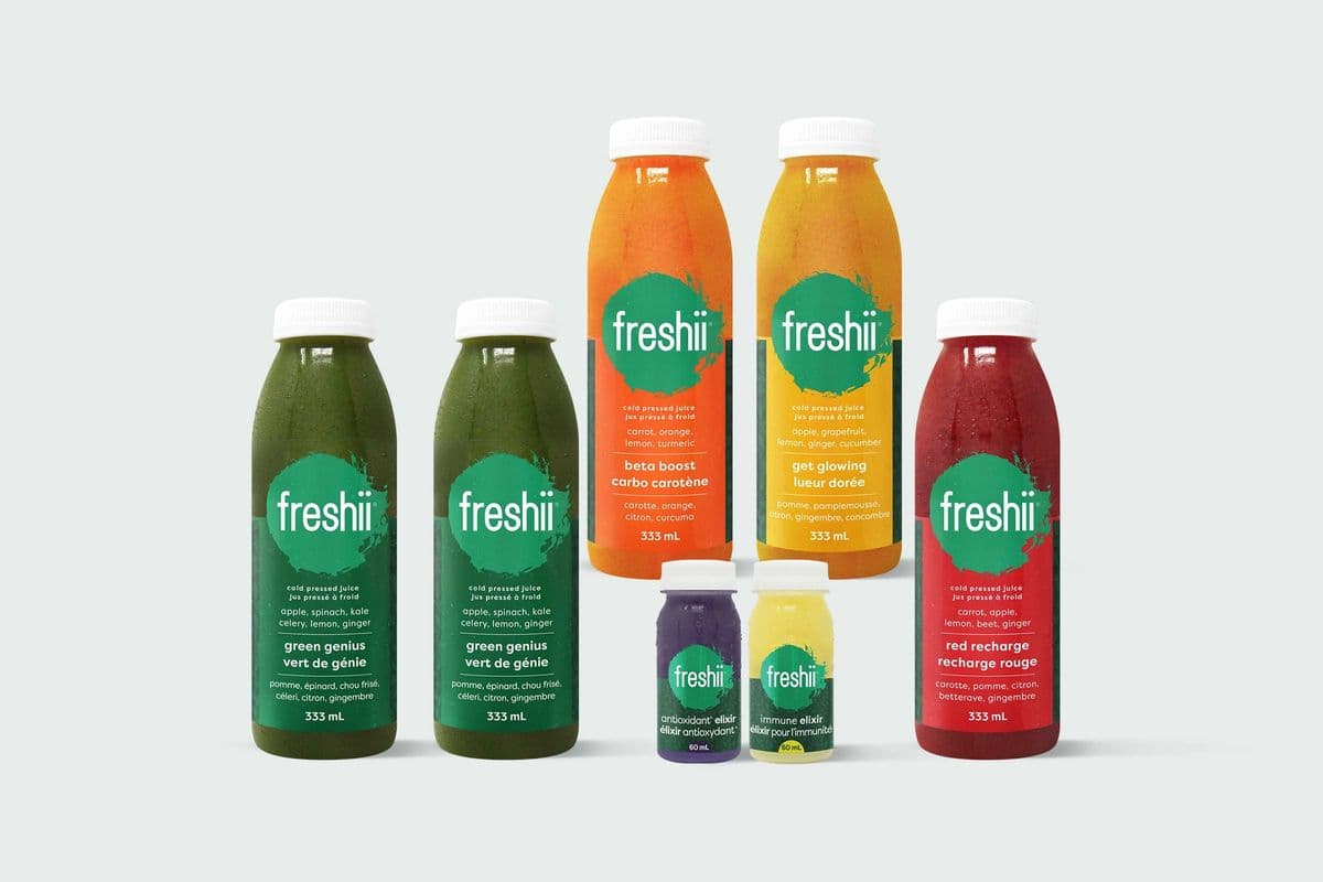 Five-Day Freshii Juice Cleanse (3700 Cal)