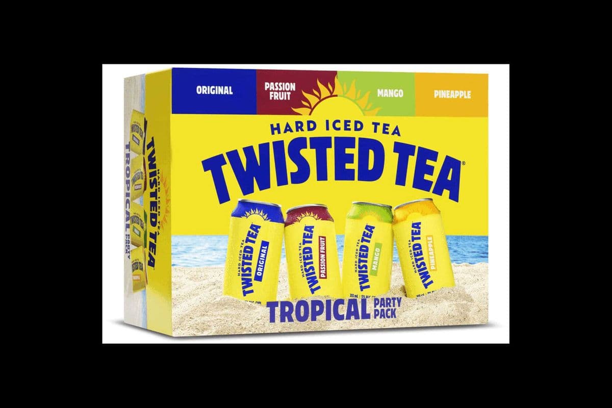 TWISTED TEA TROPICAL PARTY PACK (12 x 355ML)