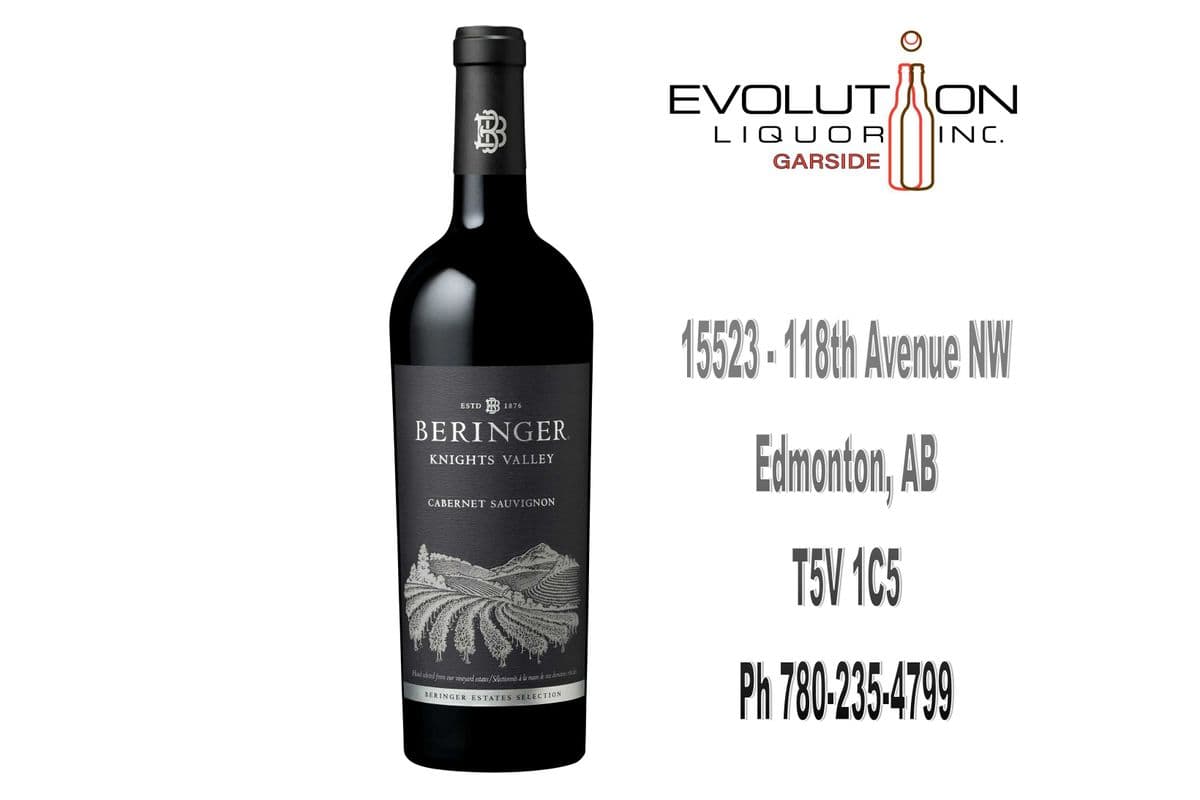 Beringer Knights Valley Cabernet Sauvignon 0750G (1 x 750ml Glass Bottle)