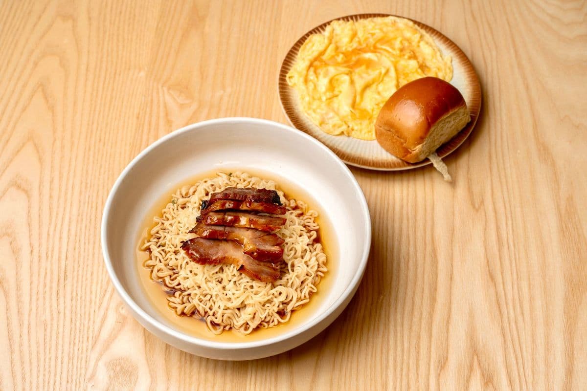 HK209. 蜜汁叉燒麵 / HK Style BBQ Pork Soup Noodles