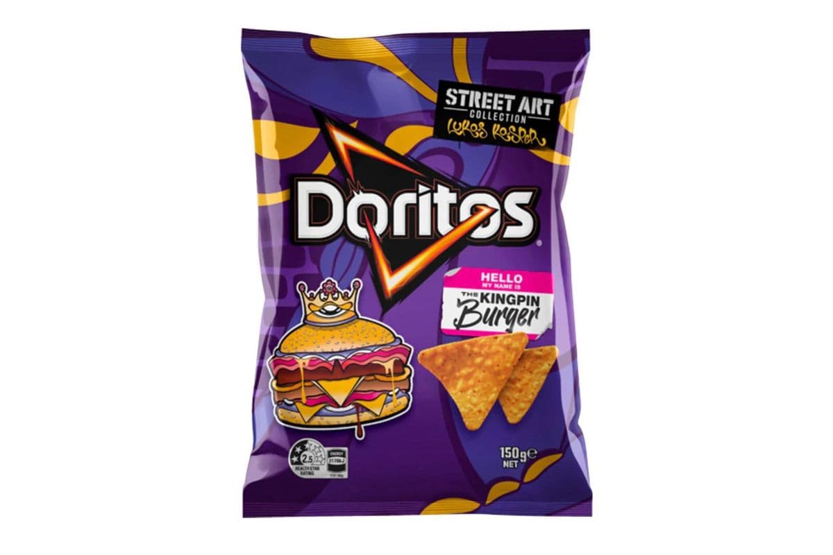 Doritos kingpin burger (150g)